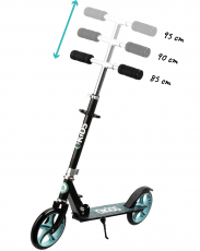 Самокат QKIDS WEISS blue/black